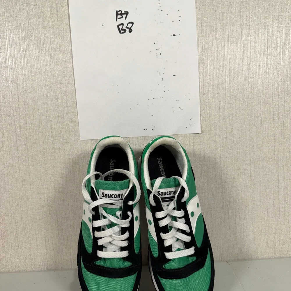 MENS SAUCONY Shoes‎ Size 5.5 Black And Green